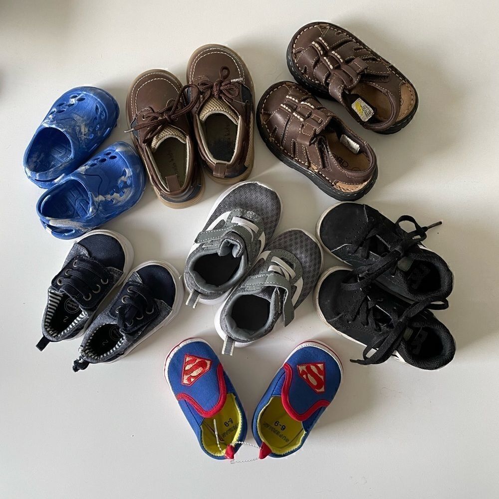 Collection of Baby Boy Shoes EUC